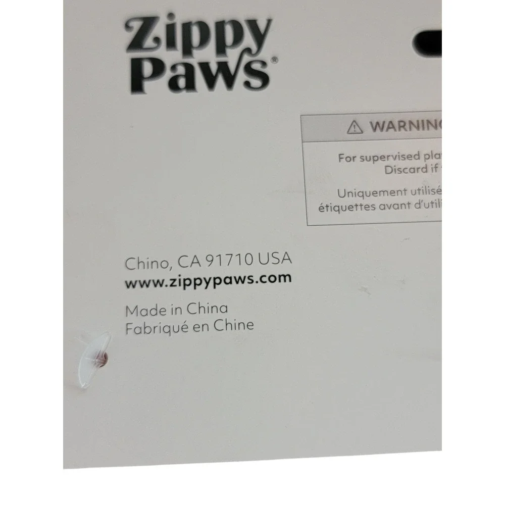 Zippy Paws Miniz 3 Pack Squeaky Plush Pig Pink Dog Toy New 4.5